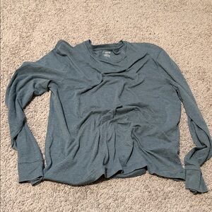 J. Crew Slate Blue Long Sleeve Shirt